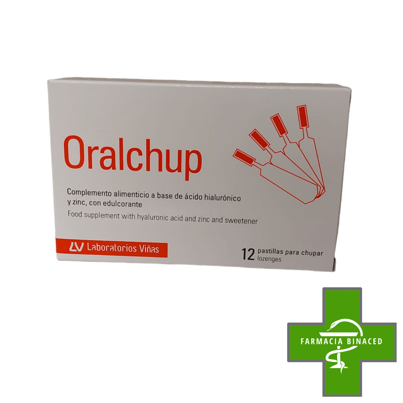 ORALCHUP 12 PASTILLAS PARA CHUPAR