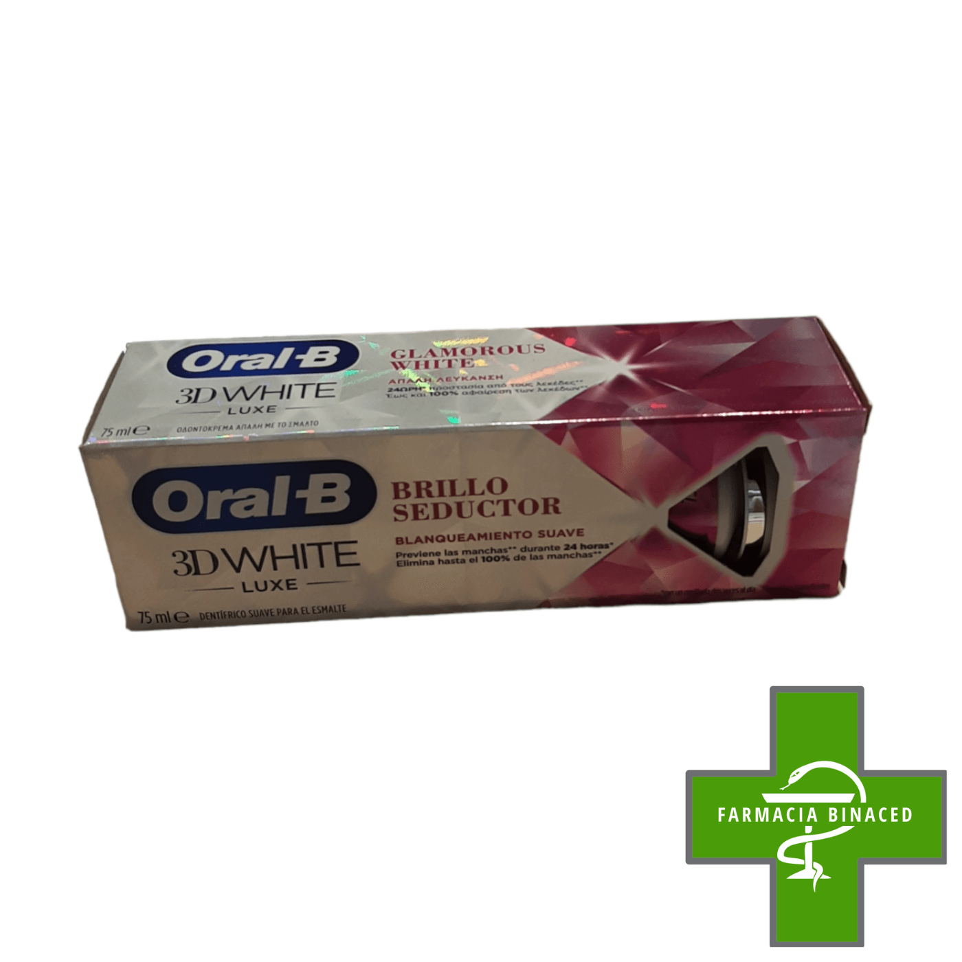 ORAL B 3D WHITE BRILLO SEDUCTOR 75ML