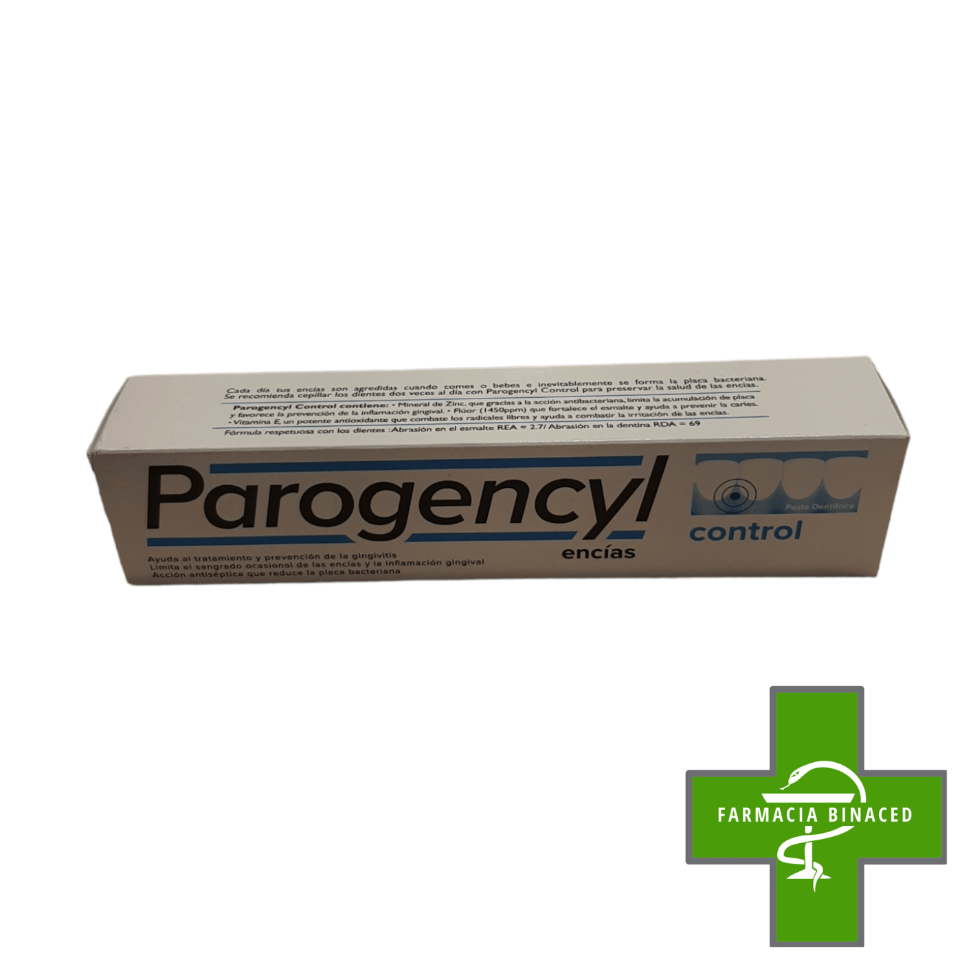 PAROGENCYL CONTROL PASTA ENCIAS 125ML