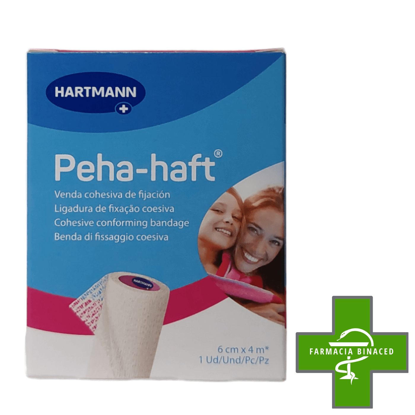 PEHA HAFT VENDA COHESIVA 6CMX4M