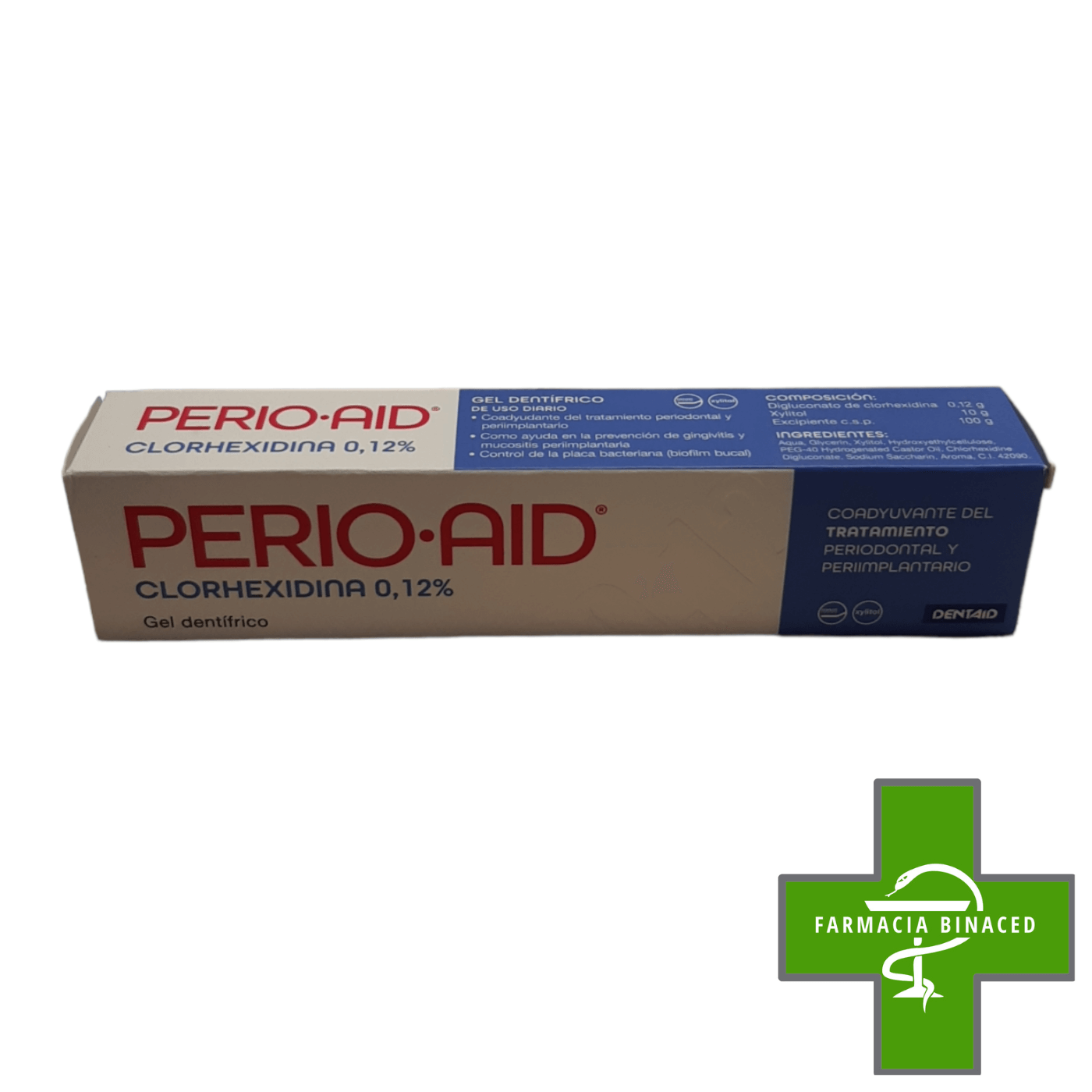 PERIO AID GEL DENTIFRICO CLORHEXIDINA 75ML