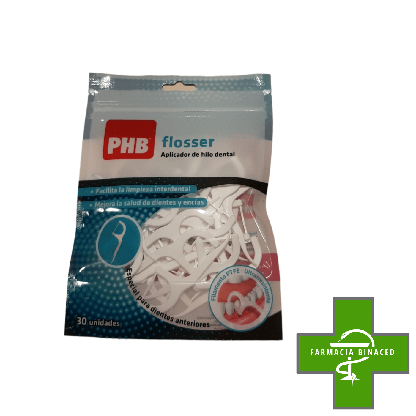 PHB FLOSSER APLICADOR HILO DENTAL 30UDS