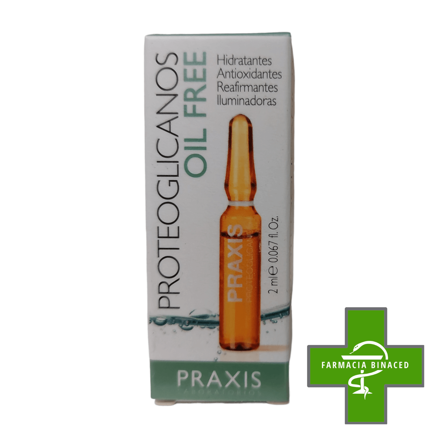 PRAXIS AMPOLLA PROTEOGLICANOS OIL FREE