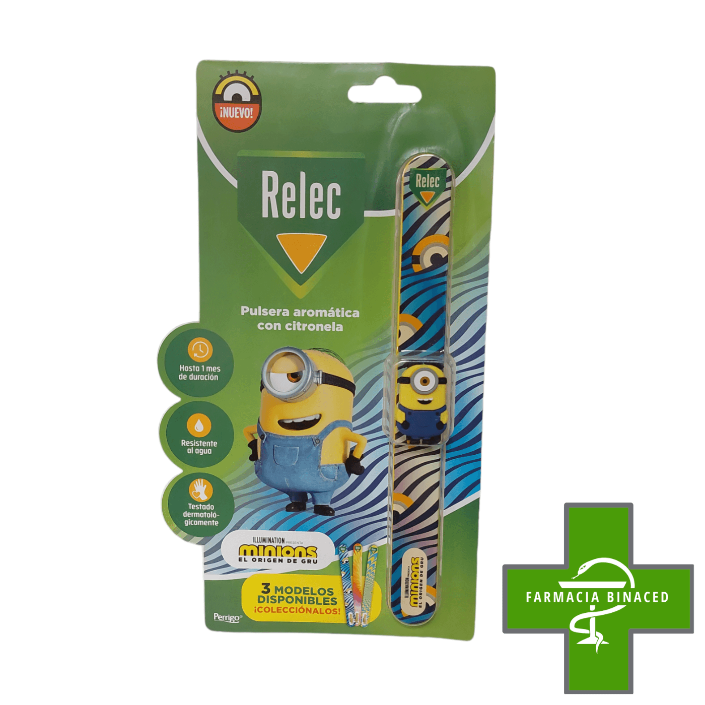 RELEC PULSERA CITRONELA MINIONS AZUL_2