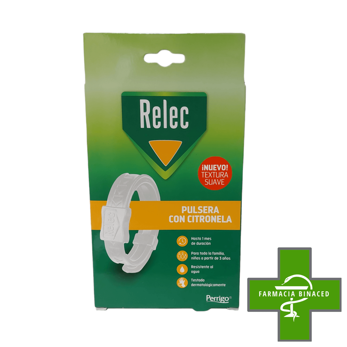 RELEC PULSERA CITRONELA BLANCA