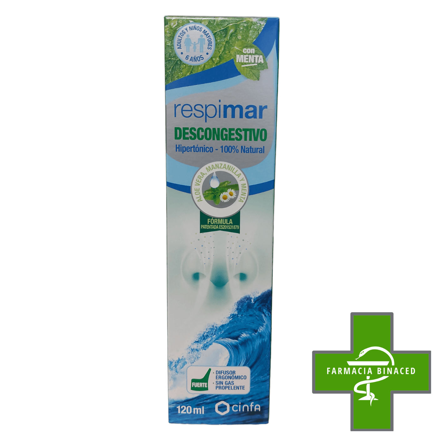 RESPIMAR HIPERTONICO DESCONGESTIVO 120ML