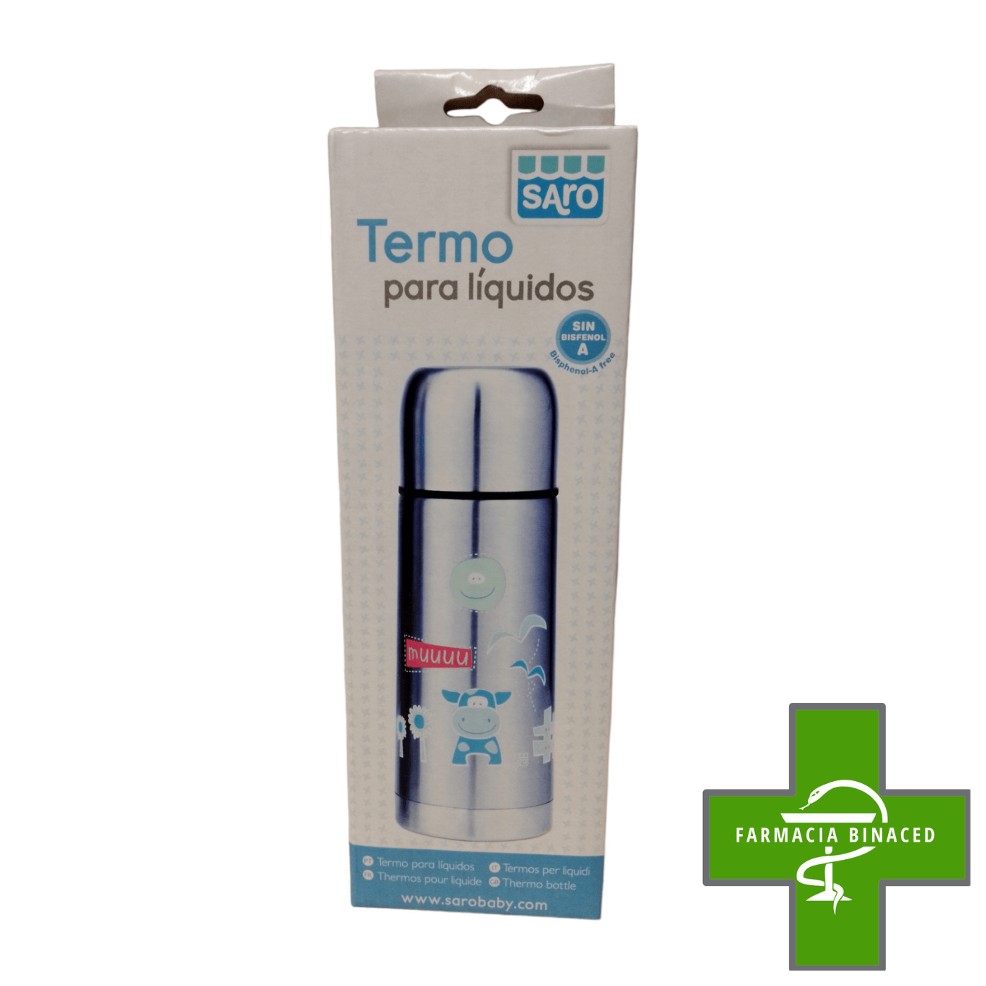 SARO TERMO LIQUIDOS ACERO 350ML
