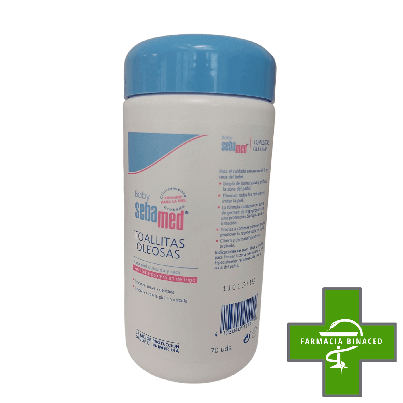 SEBAMED BABY TOALLITAS OLEOSAS 70UDS_2