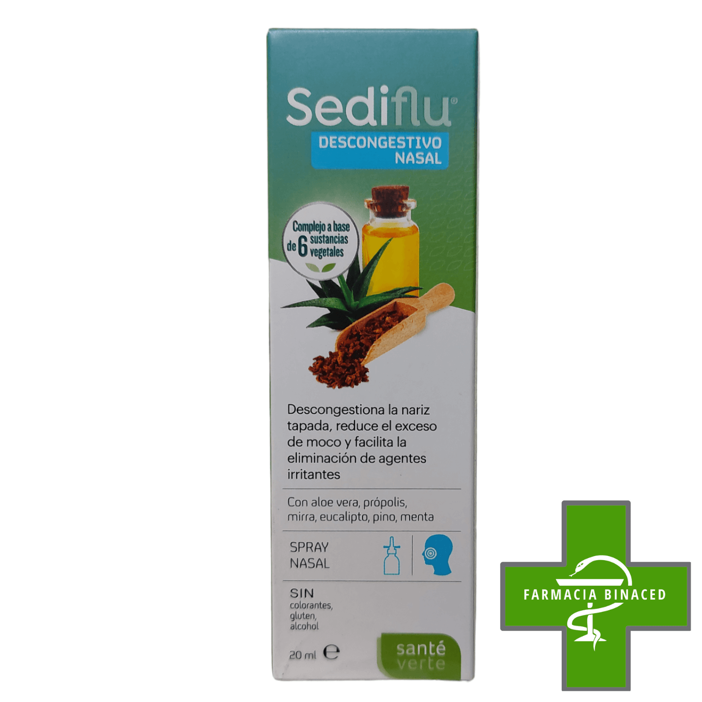 SEDIFLU DESCONGESTIVO NASAL NATURAL 20ML