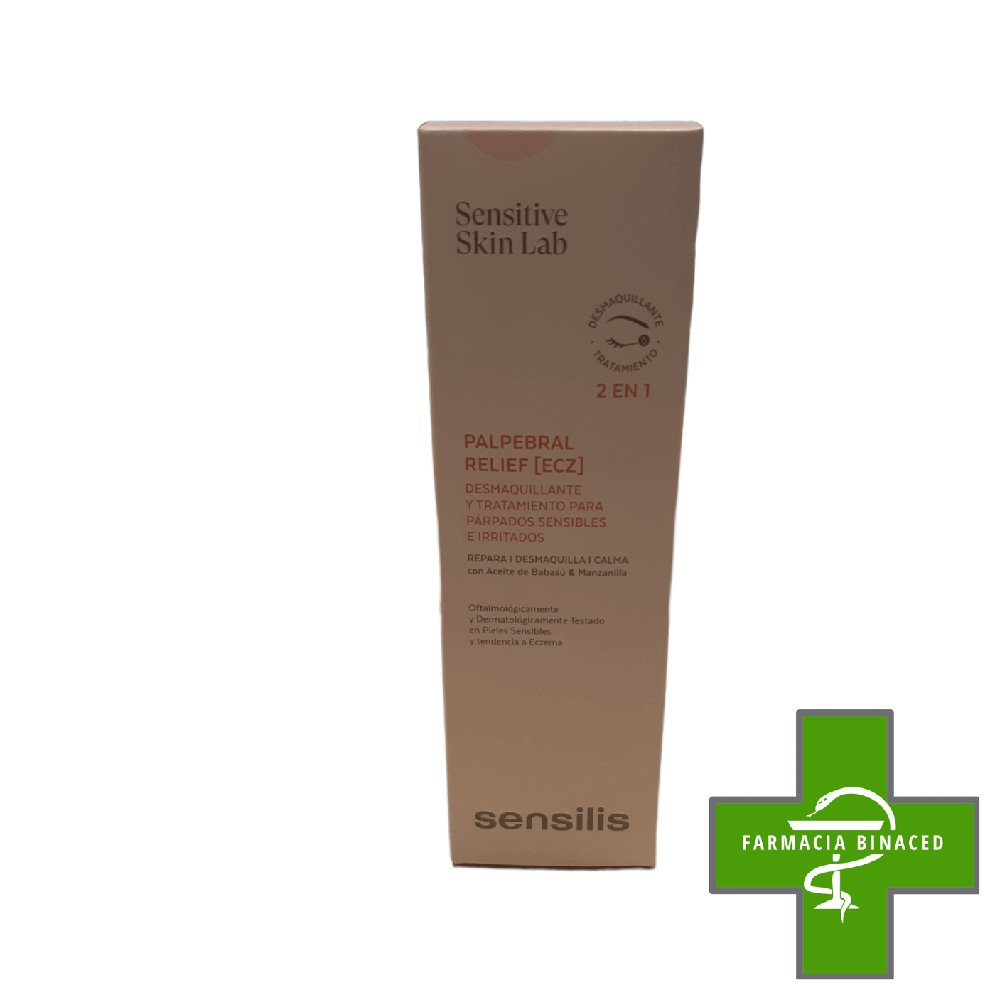 SENSILIS PALPEBRAL RELIEF DESMAQUILLANTE Y TRATAMIENTO DE PARPADOS SENSIBLES 100 ML_2