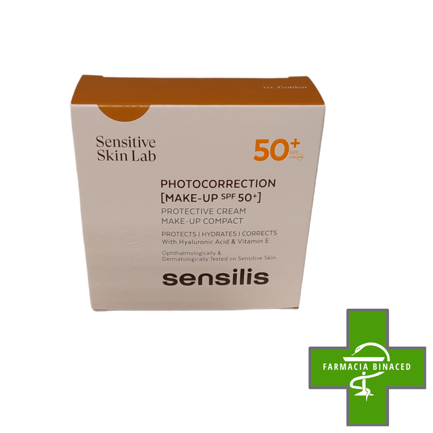 SENSILIS MAQUILLAJE COMPACTO 50+ GOLDEN 10G