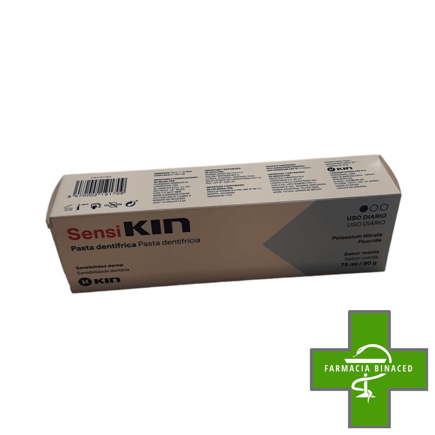 SENSI KIN PASTA DENTIFRICA MENTA 75ML