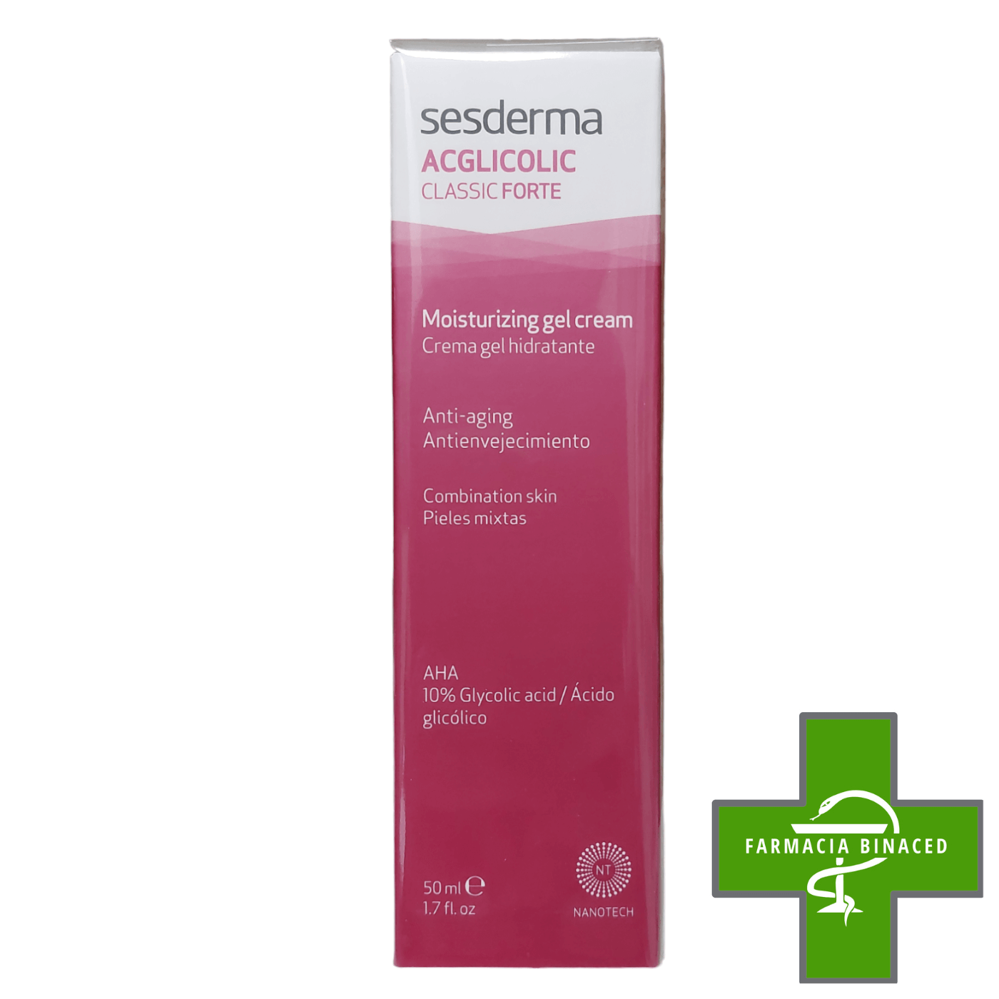 SESDERMA ACGLICOLIC GEL CREMA HIDRATANTE 50ML