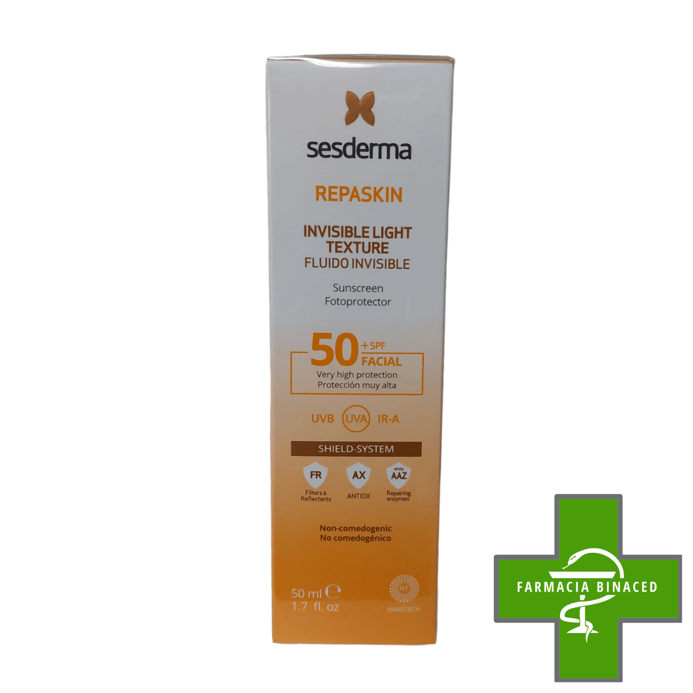 SESDERMA REPASKIN FLUIDO INVISIBLE 50 50ML