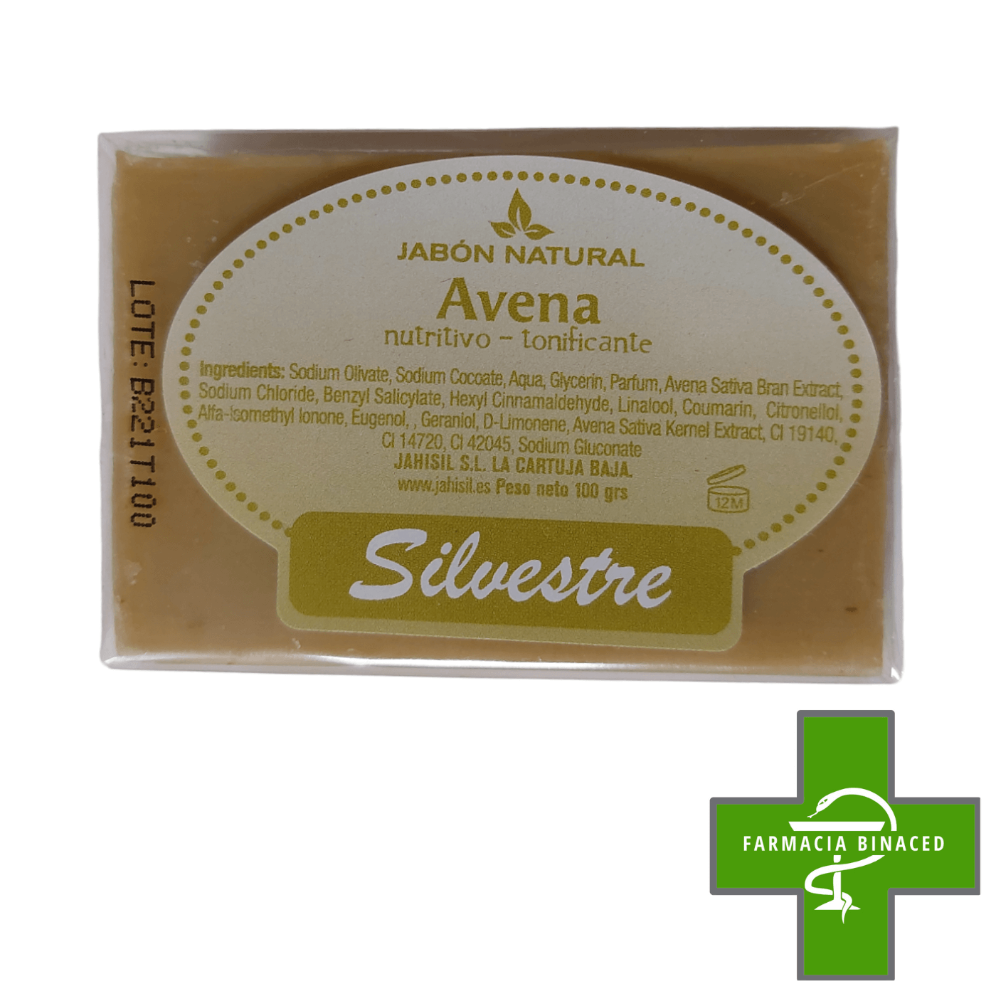 SILVESTRE JABON DE MANOS AVENA 