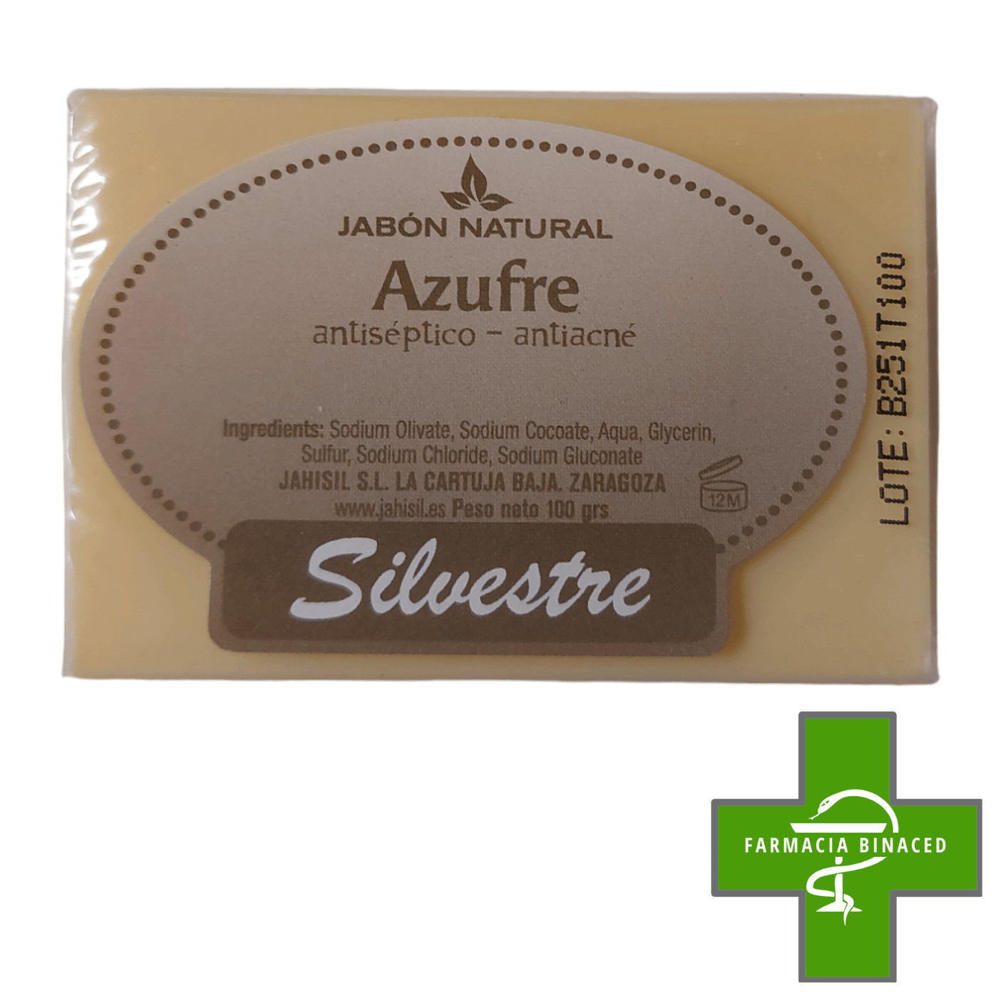 SILVESTRE JABON DE MANOS AZUFRE