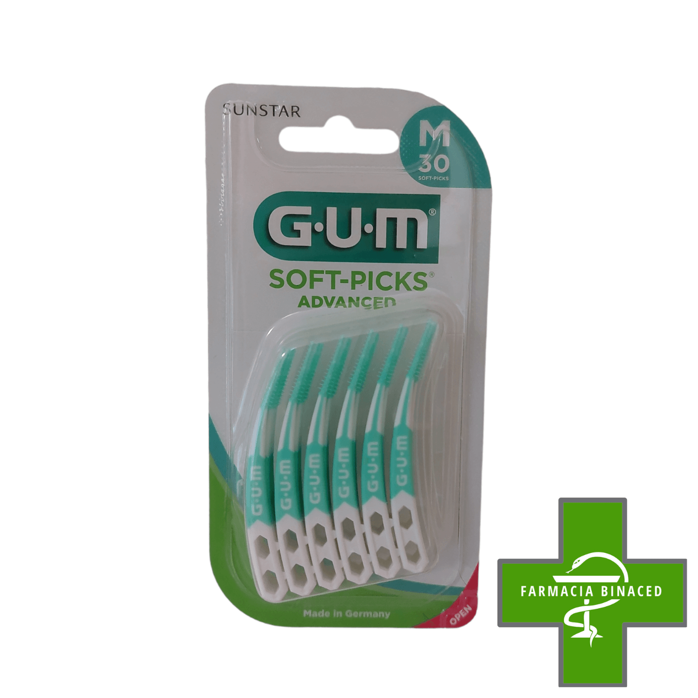 GUM SOFT PICKS ADVANCE M 30UDS