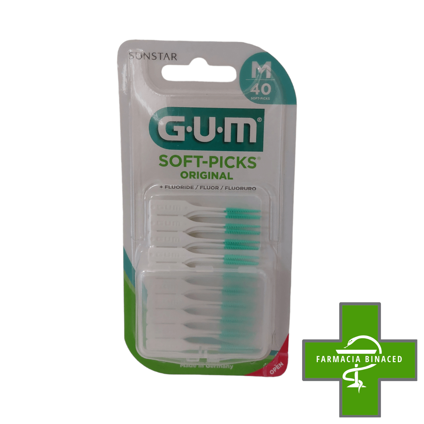 GUM SOFT PICKS ORIGINAL M 40UDS