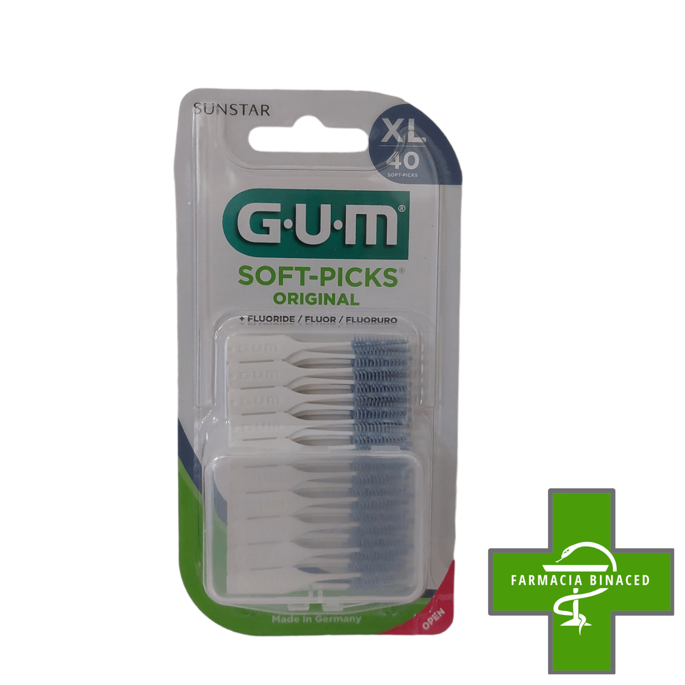 GUM SOFT PICKS ORIGINAL XL 40UDS