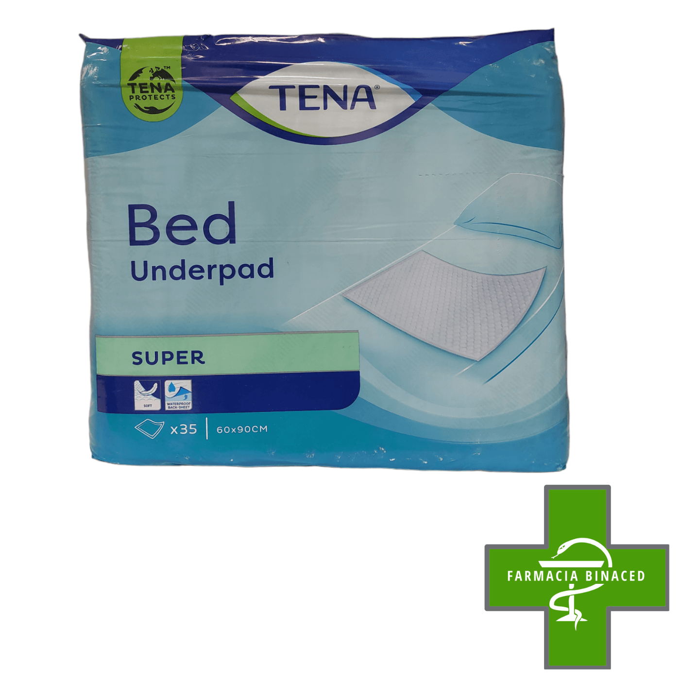 TENA SALVACAMAS 60X90 35U