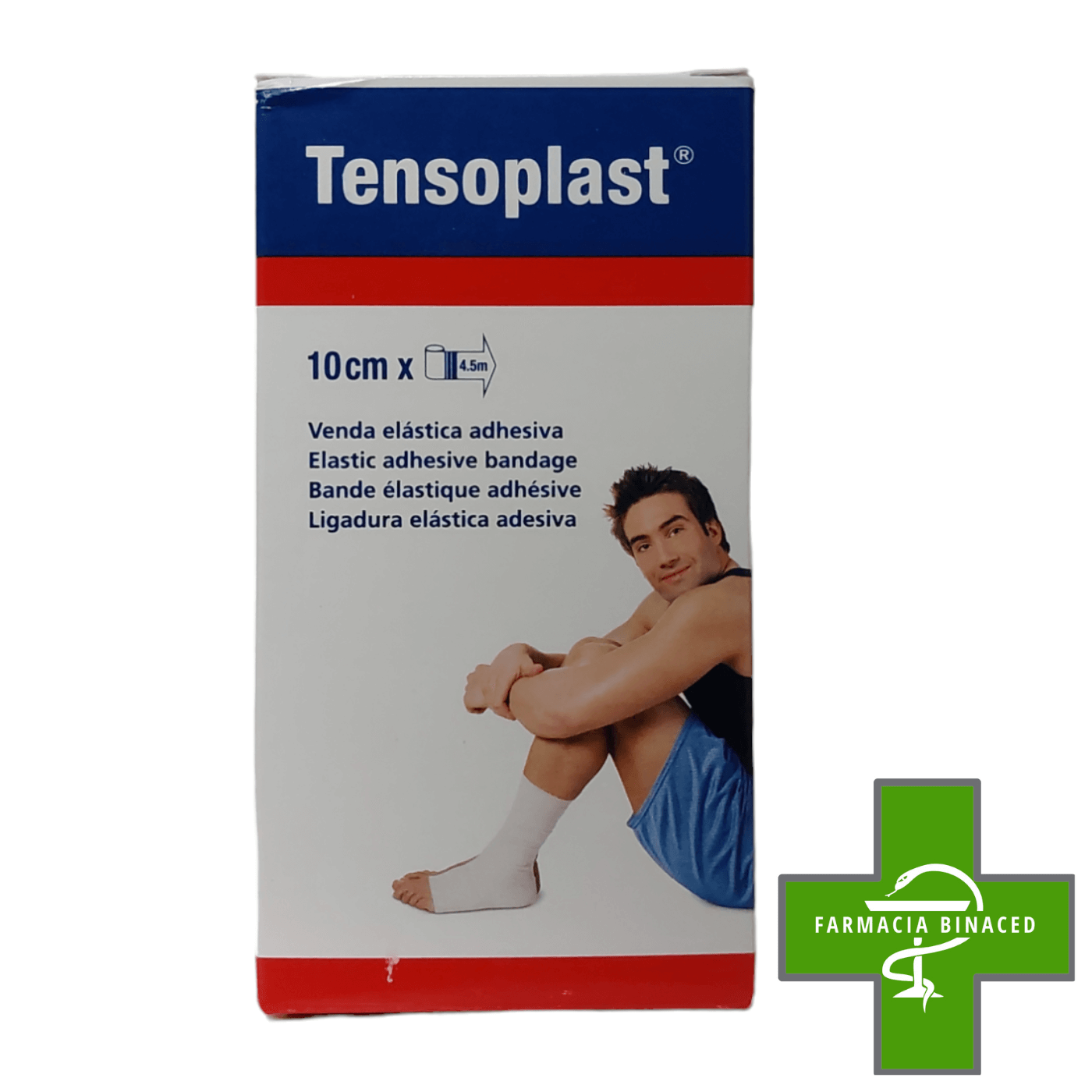 TENSOPLAST VENDA ELASTICA ADHESIVA 10CMX45M