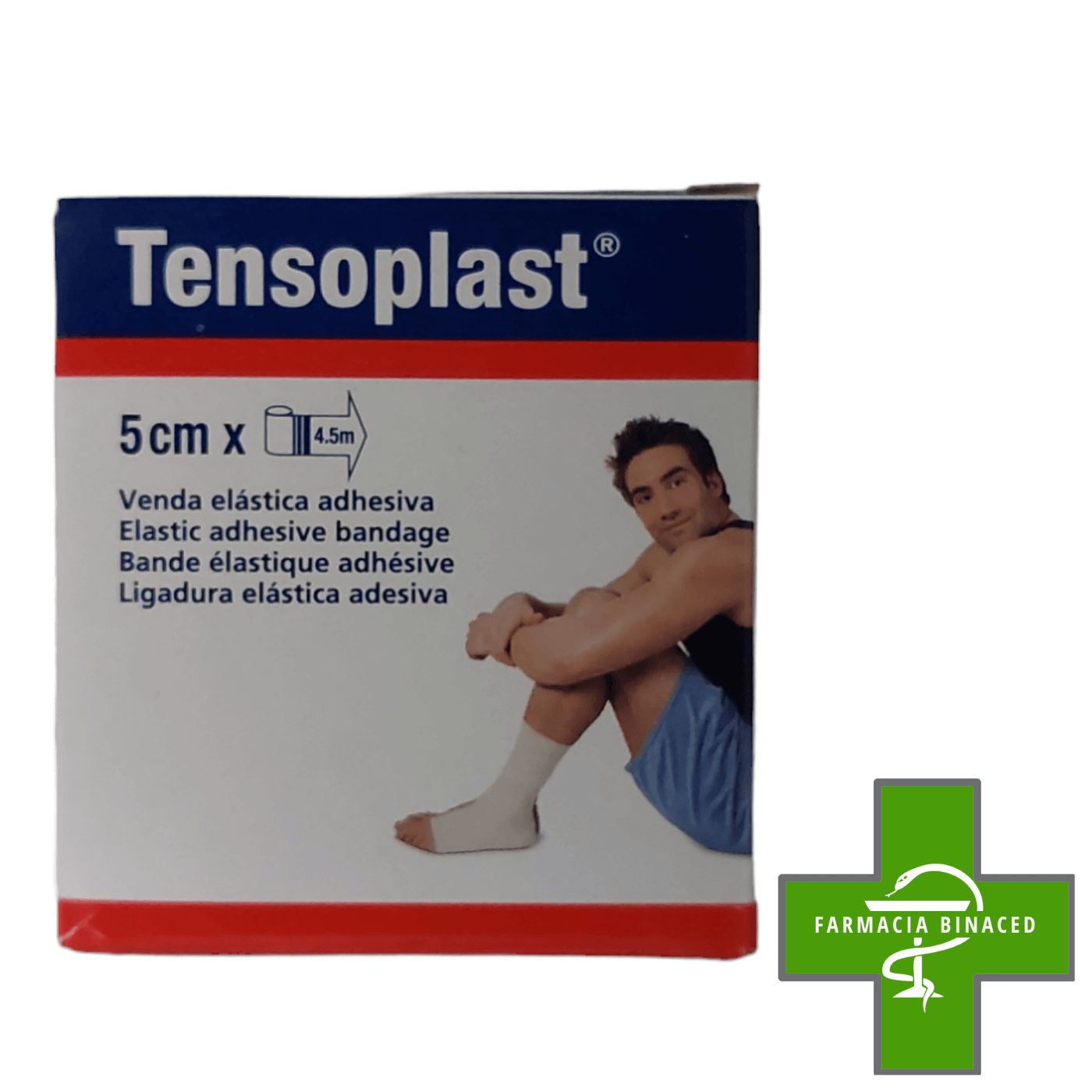 TENSOPLAST VENDA ELASTICA ADHESIVA 5CMX45M