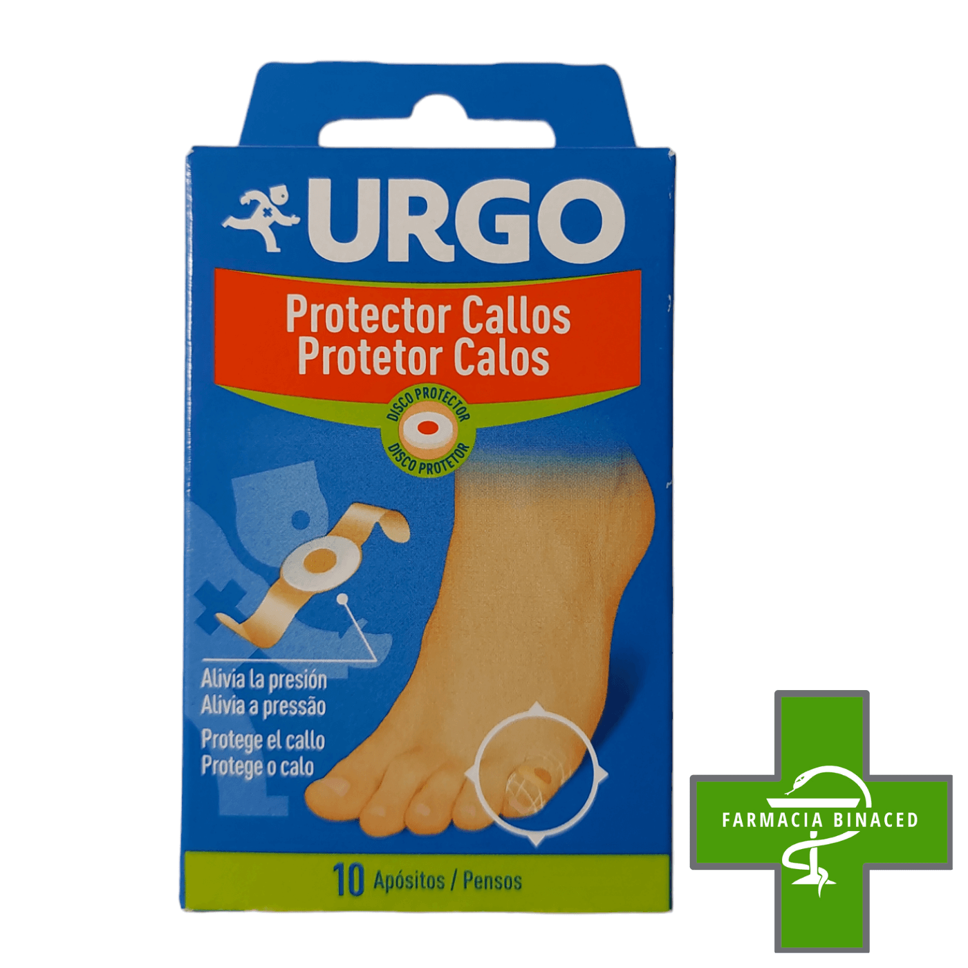 URGO APOSITO PROTECTOR CALLOS 10U