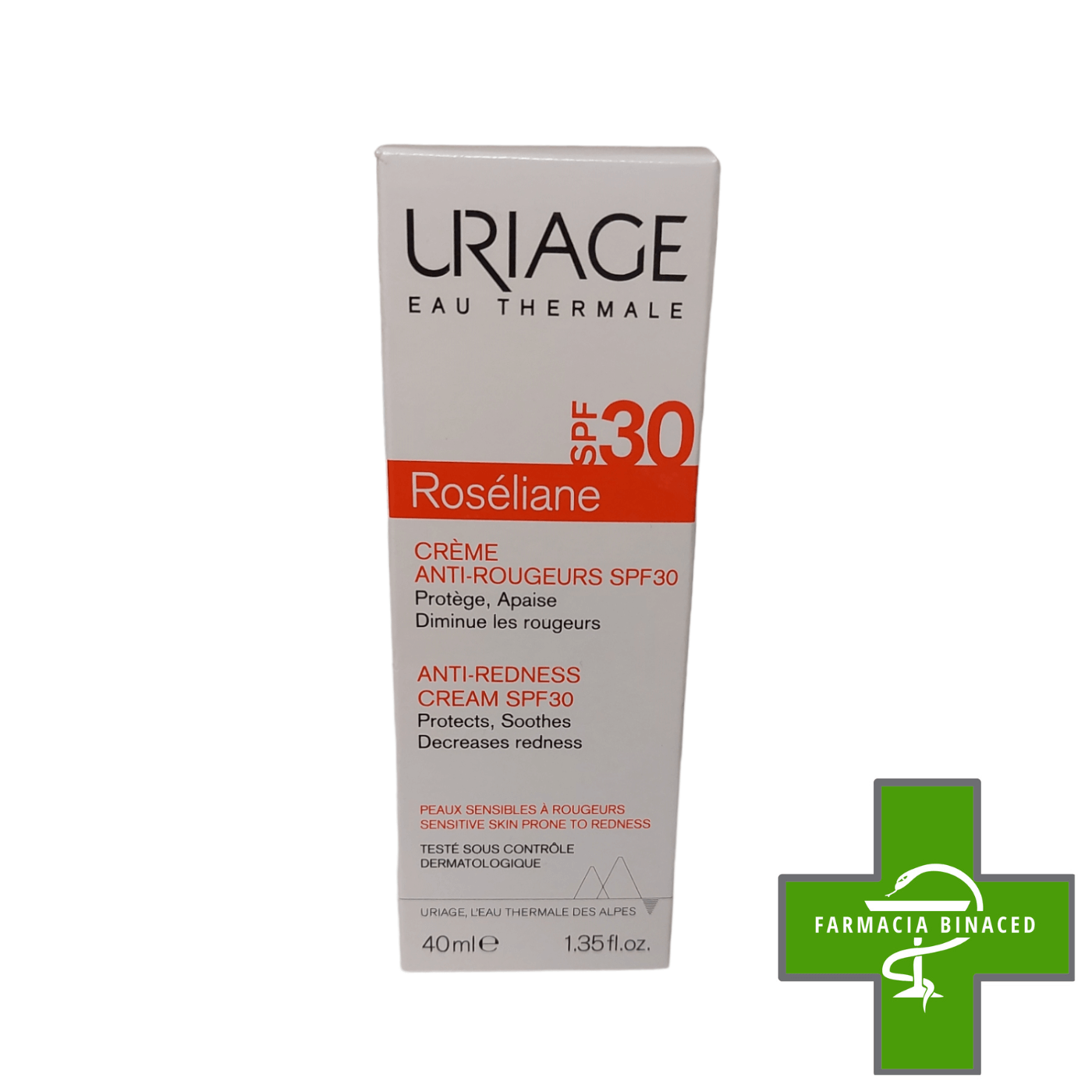 URIAGE ROSELIANE CREMA ANTIRROJECES 30 40ML