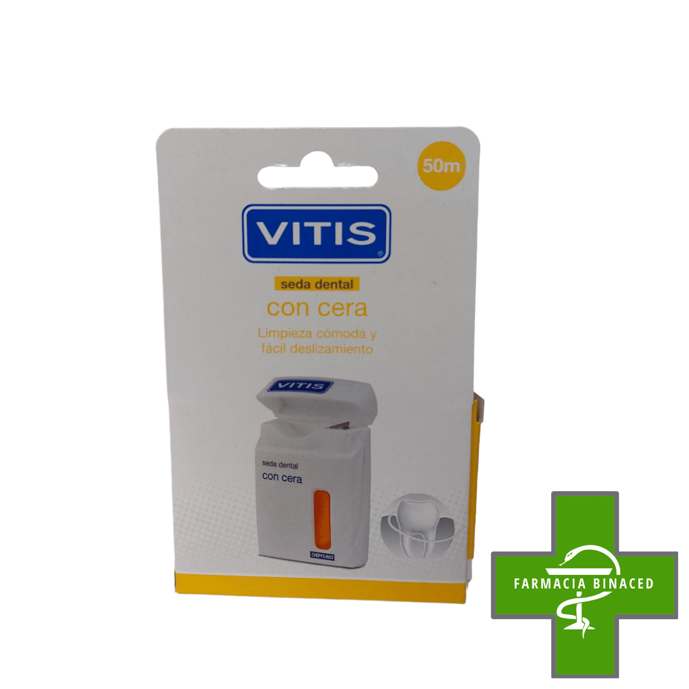 VITIS SEDA DENTAL CON CERA 50M