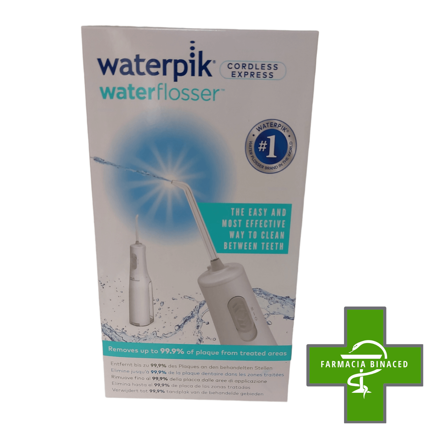 WATERPIK CORDLESS EXPRESS CON 2 BOQUILLAS