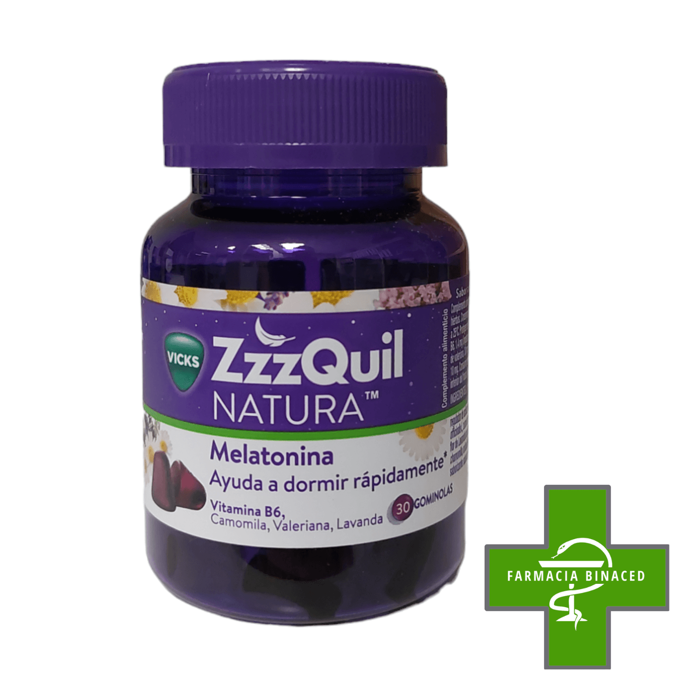 ZZZQUIL NATURA FRUTOS DEL BOSQUE 30C