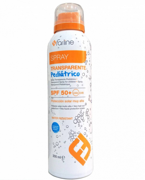 Farline Spray Transparente Pediátrico SPF50+ 200ml
