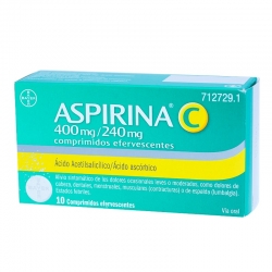 ASPIRINA C 400240 MG 10 ...