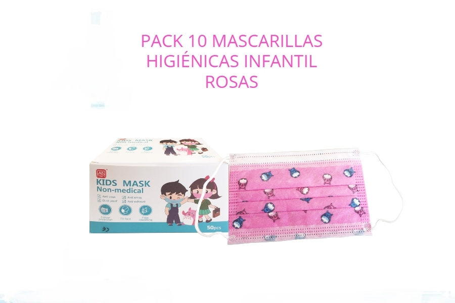 Pack 10 unidades rosas