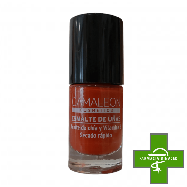 CAMALEON ESMALTE DE UÑAS COLOR NARANJA 6ML_2
