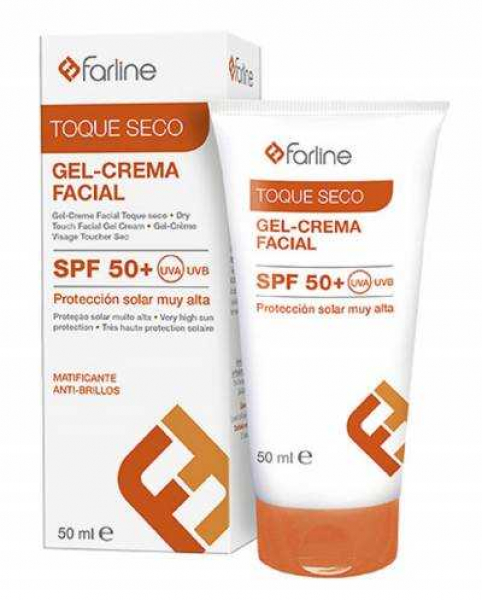 Farline Gel-Crema facial Toque Seco SPF50+ 50ml