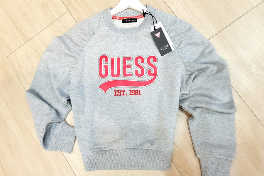 SUDADERA LOGO GUESS