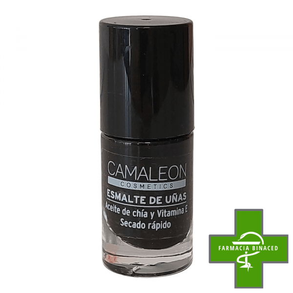 CAMALEON ESMALTE DE UÑAS COLOR NEGRO 6ML_2