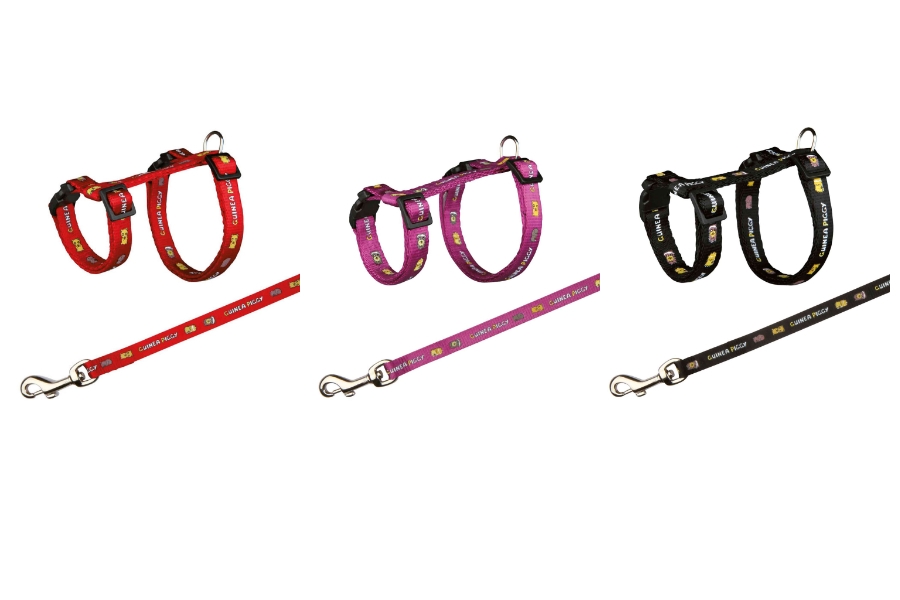 ARNES CON CORREA PARA COBAYA 21–35 cm/10 mm, 1,25 m