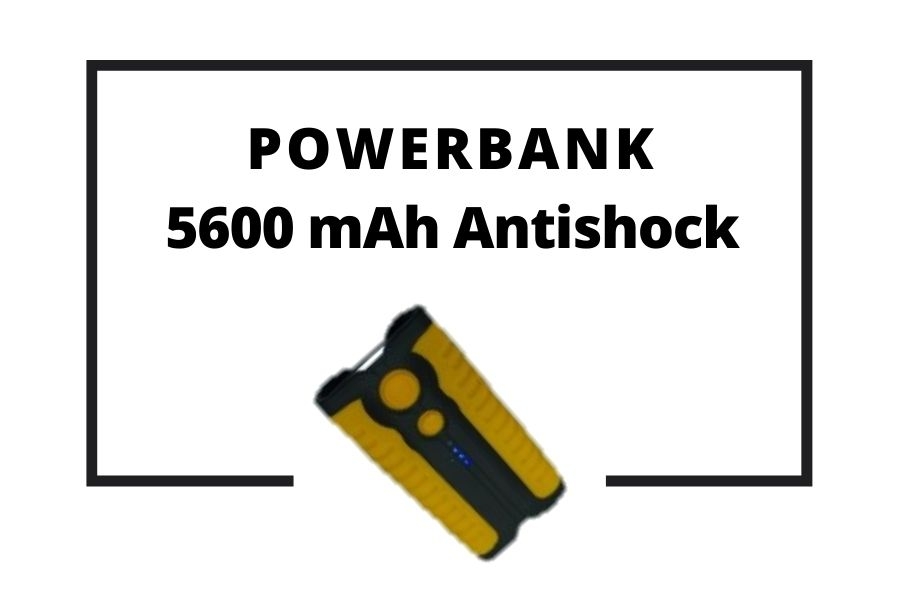 Powerbank 5600 mAh Antishock