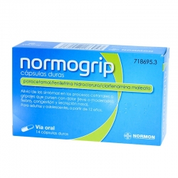 NORMOGRIP 500-4-10 MG 14 ...